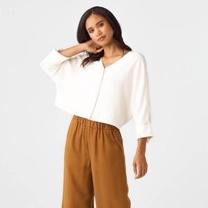 Vetta Capsule Dolman top in cream